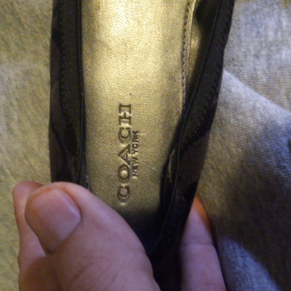 Ladies 6? Coach Ballet flats s3 - Picture 3 of 5